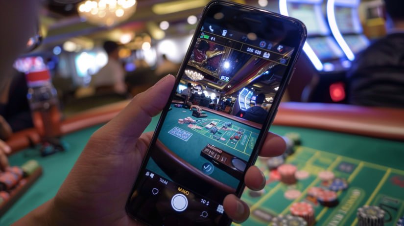 Tampilan platform panen4d sportsbook dan slot online di layar mobile